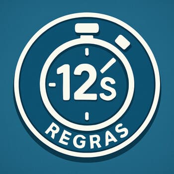 Selo de regras rápidas com destaque para replay de 12 segundos
